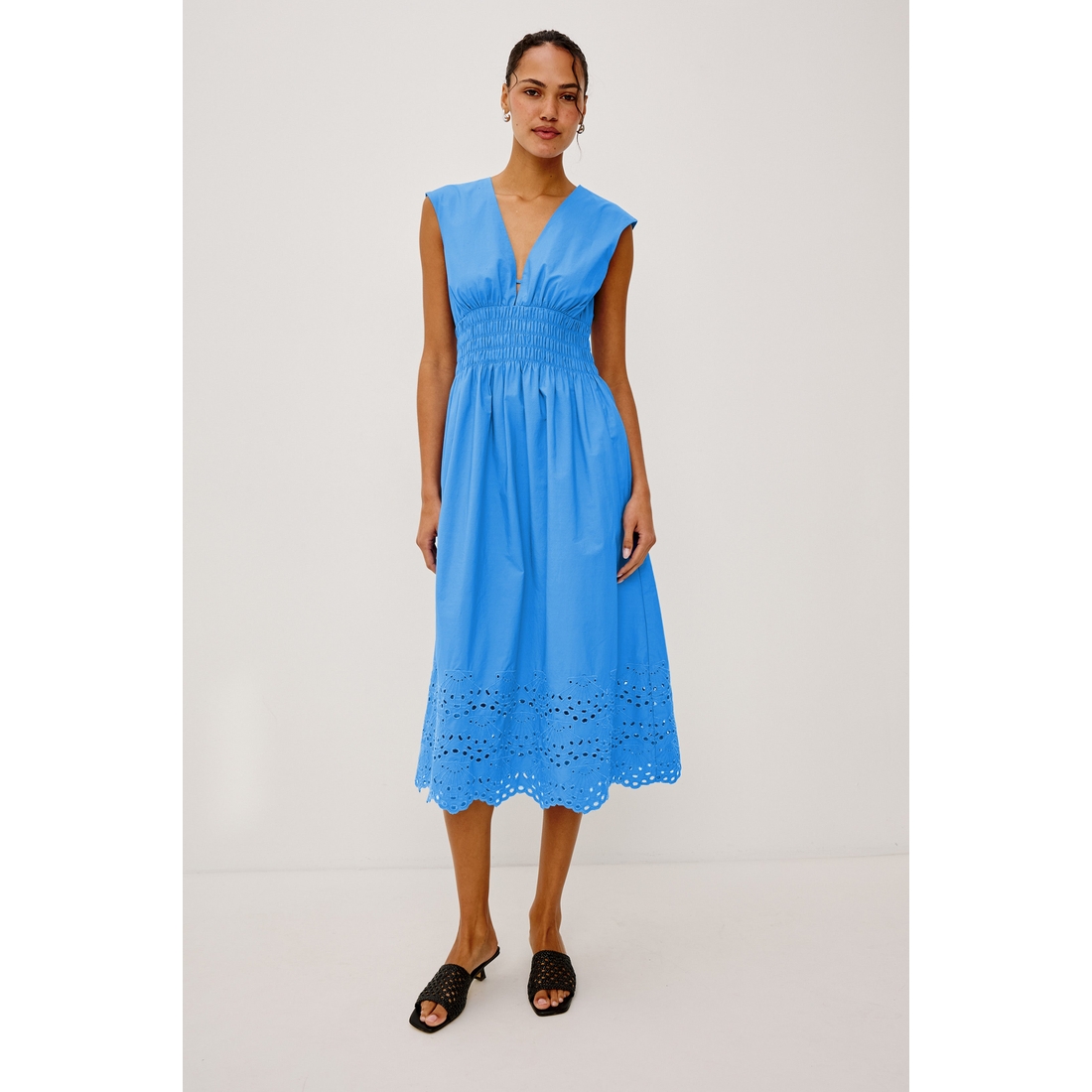 desert blue dress Desert Shade Maxi In Sky Blue Curves