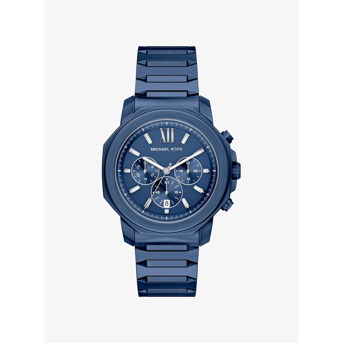 Oversized Prescott Blue-Tone Watch available now at Lenox Square®