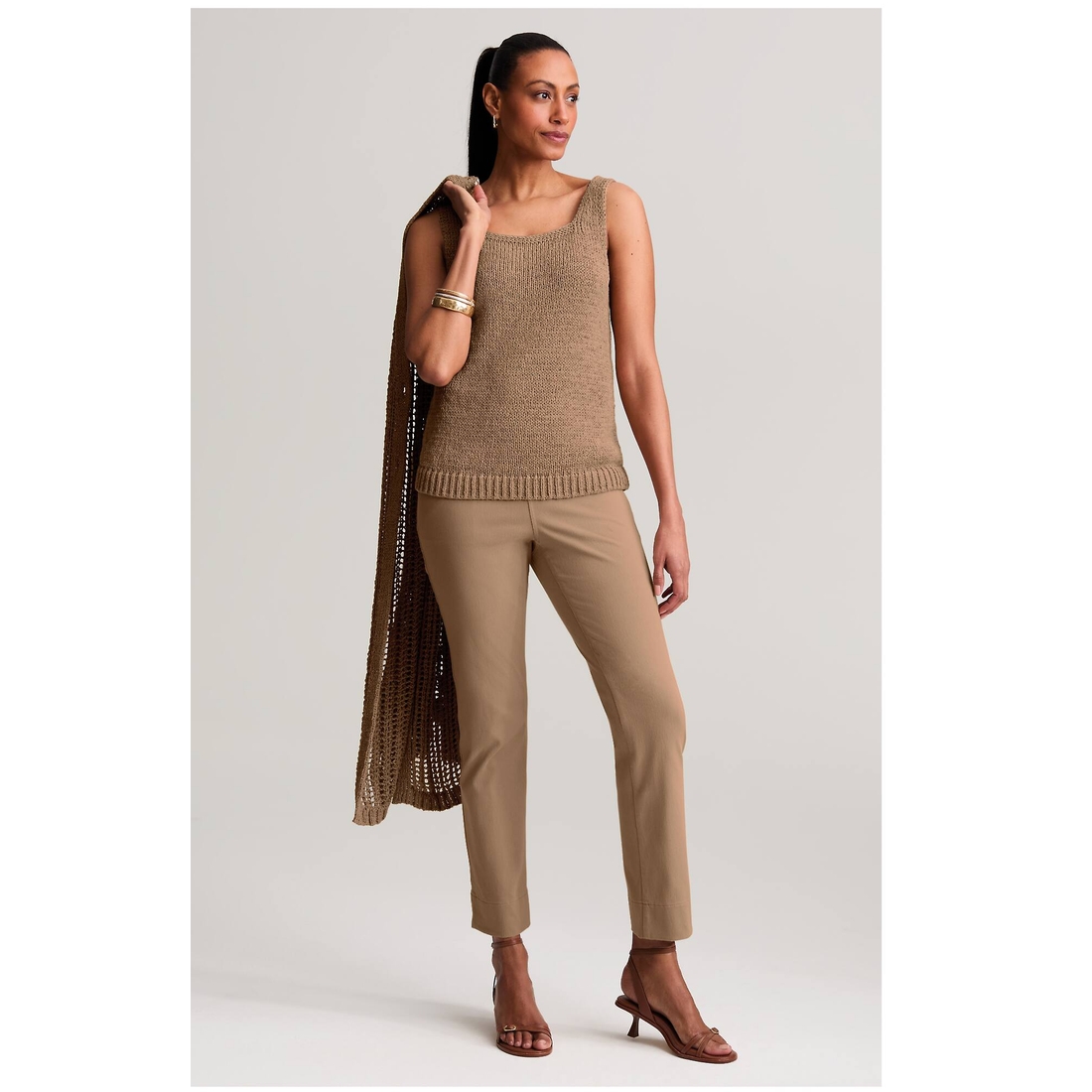 Women's Tall Crochet Layering Tank Top available now at The Galleria™