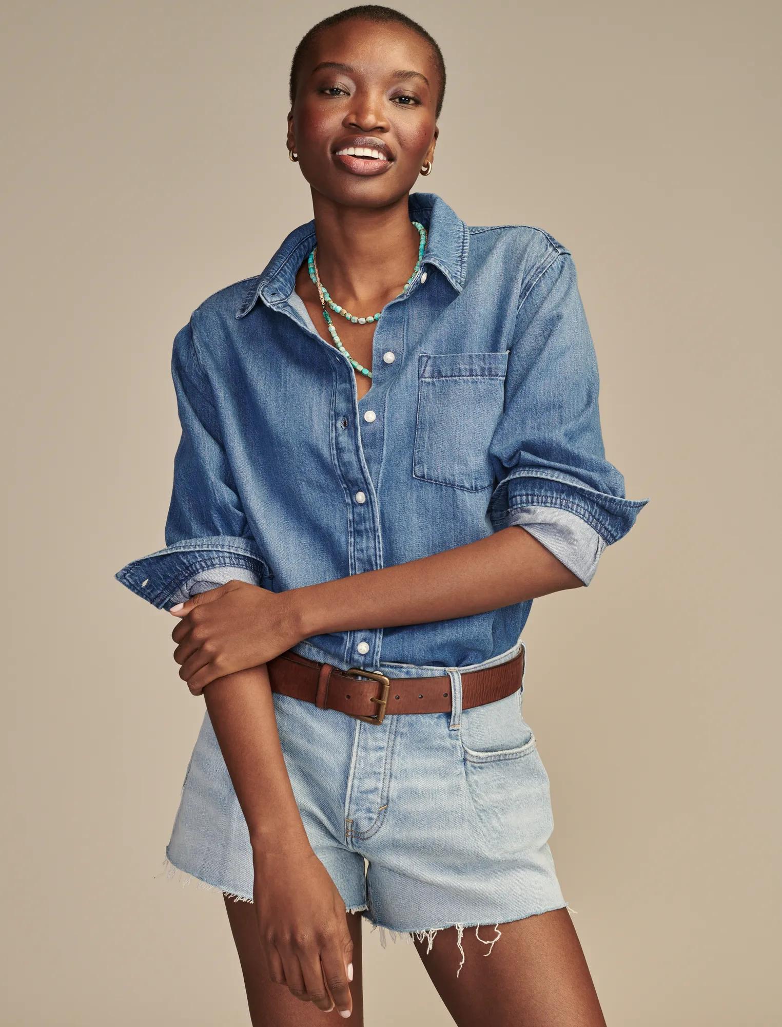 Lucky Brand Jeans Lucky Brand Denim Utility Shirt available now at Haywood Mall