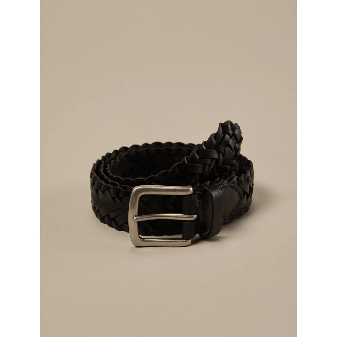Lucky Brand Woven Leather Belt - Men display picture 2