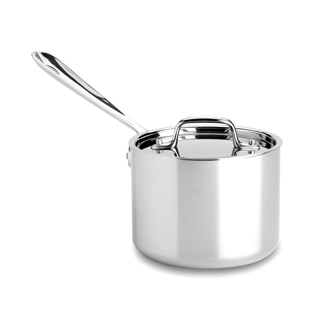 All-clad Stainless Steel 2 Qt. Covered Saucepan