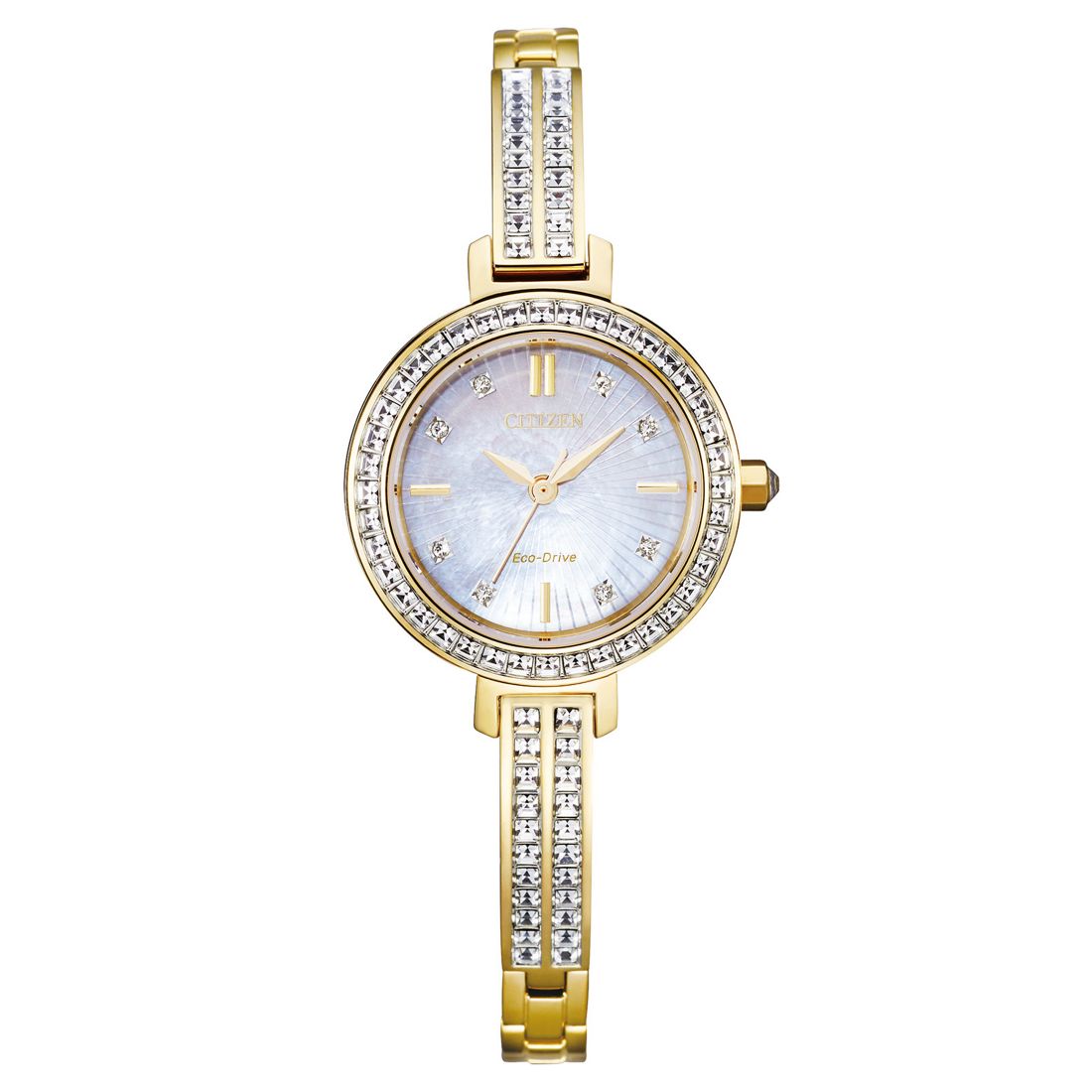 Macy\'s Gold-Tone Women\'s Bracelet Watch with Crystal Dial DKNY Women main image 4