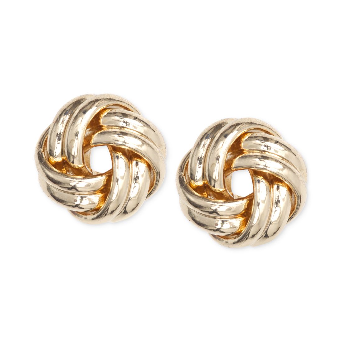Anne Klein Knot Stud Earrings
