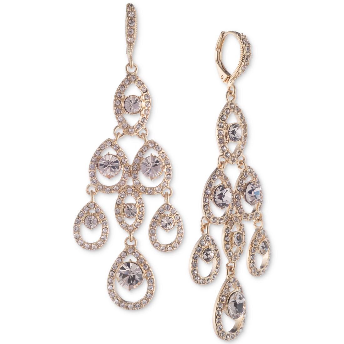 Givenchy Crystal Chandelier Earrings