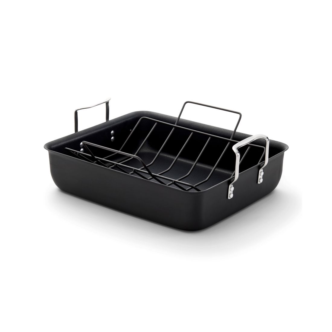 Calphalon Hard-Anodized Nonstick 16-Inch Roasting Pan with Rack