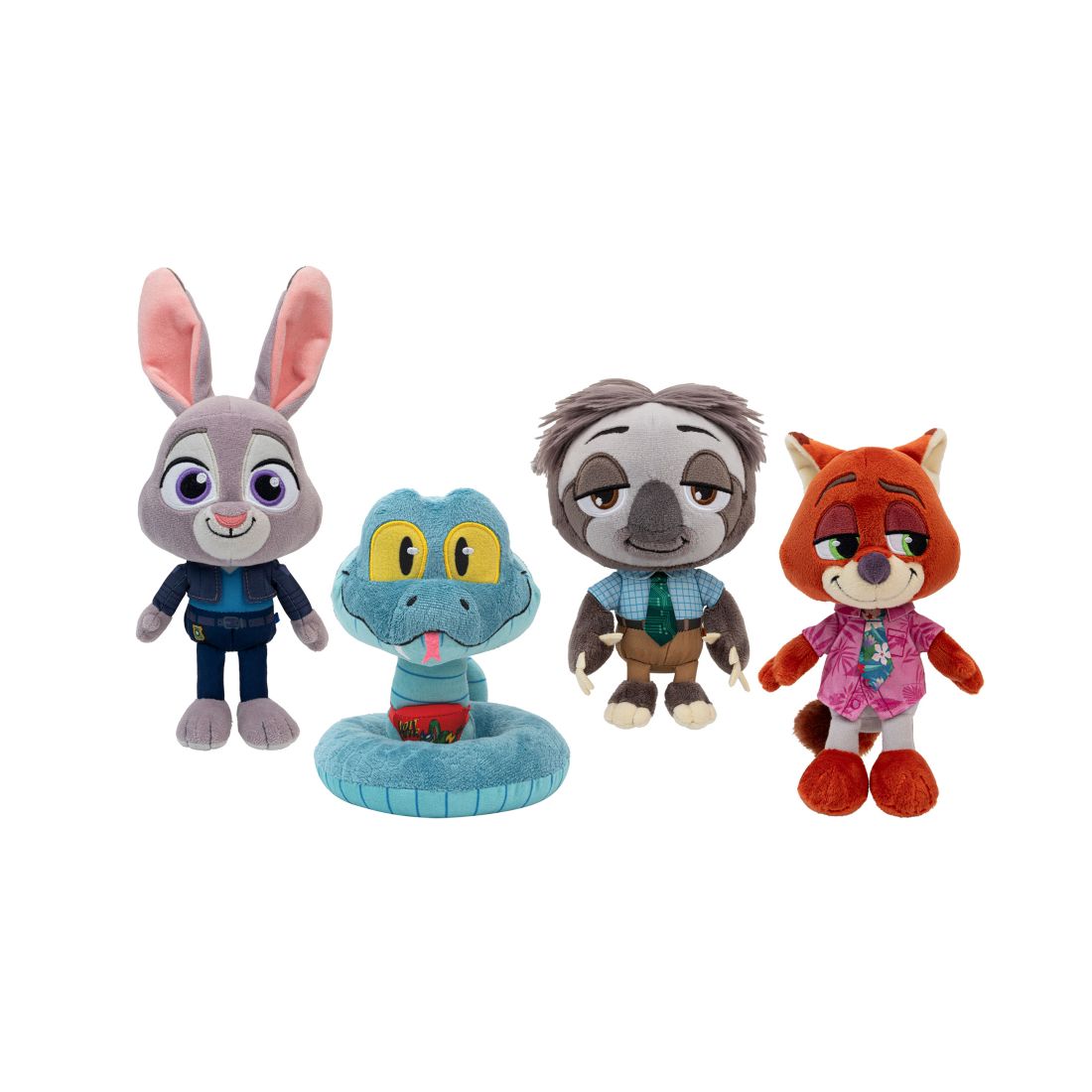 Zootopia 8" Core Plush Toy Set