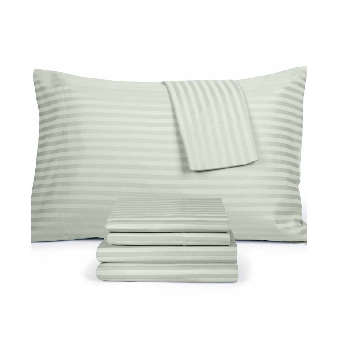 Fairfield Square Collection Brookline 1400 Thread Count 6 Pc. Sheet Set, California King, Exclusively at Macy's