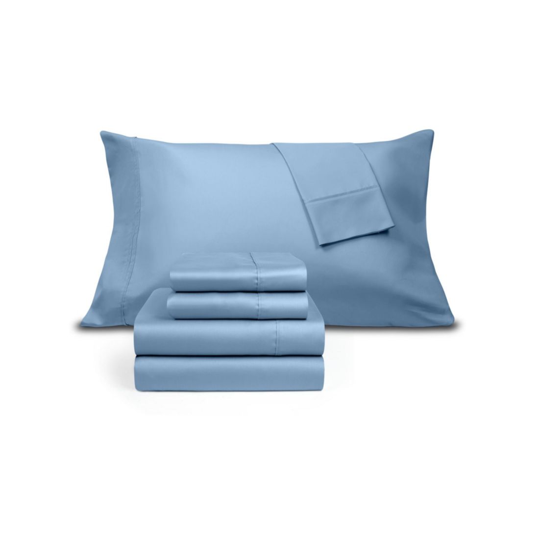 Fairfield Square Collection Brookline 1400 Thread Count 6 Pc. Sheet Set, Queen, Exclusively at Macy's