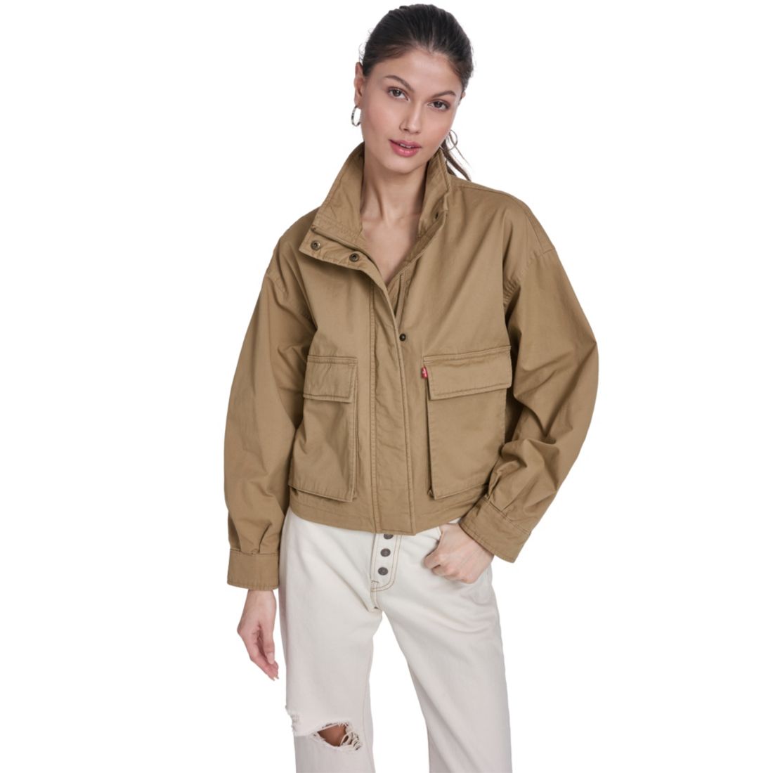 Levi s Women's Cropped Surplus Jacket
