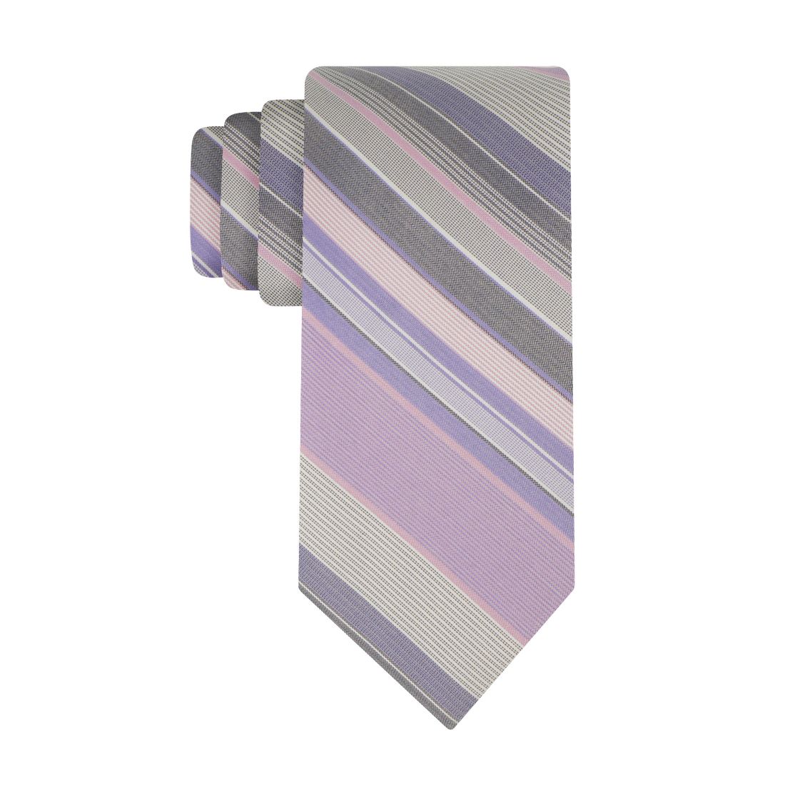 Calvin Klein Men's Fabre Stripe Pattern Tie