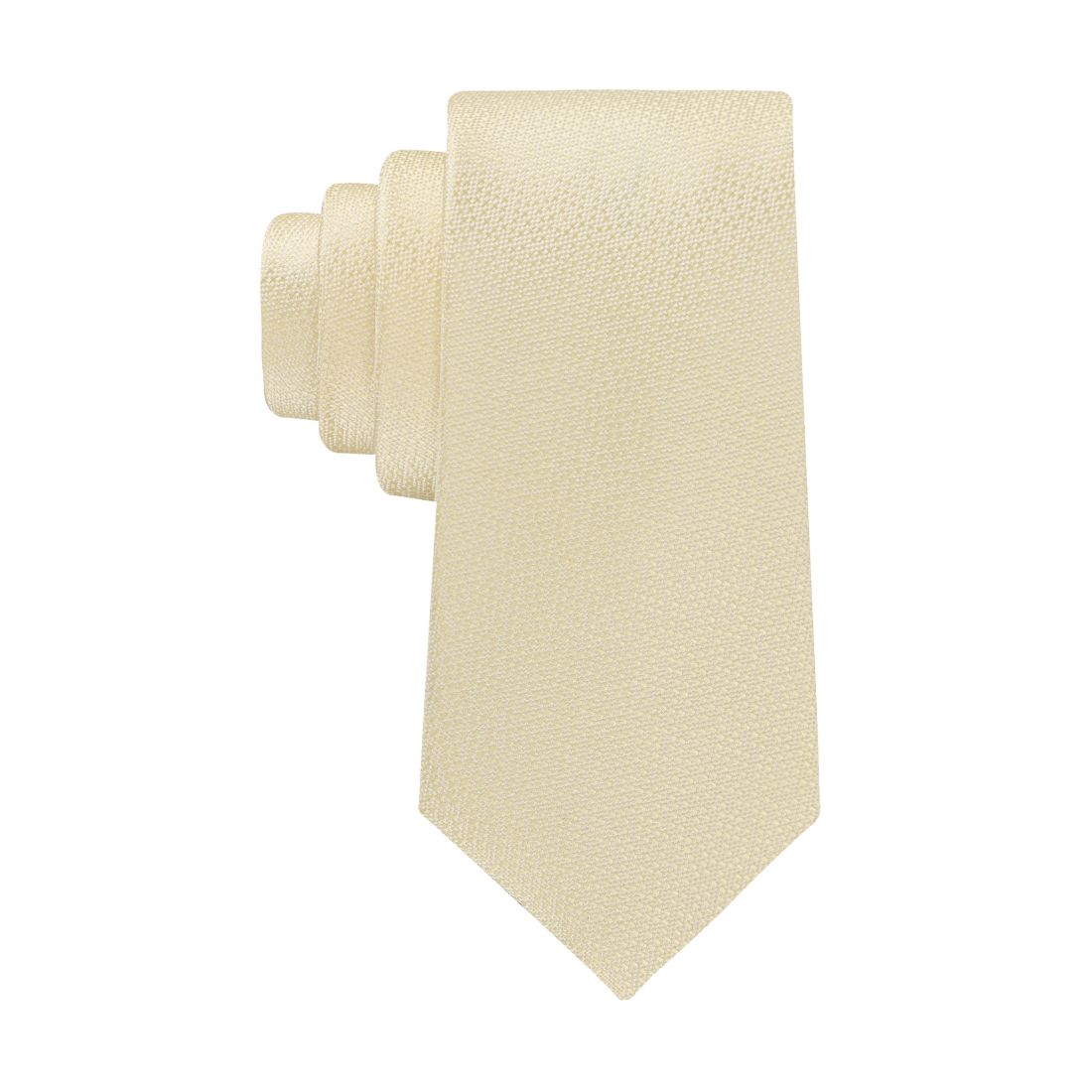 Calvin Klein Men's Hart Unsolid Solid Textured Weave Classic Tie