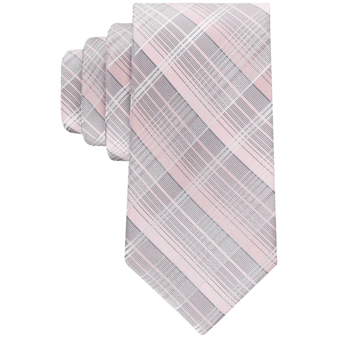 Calvin Klein Men's Ombre Plaid Tie