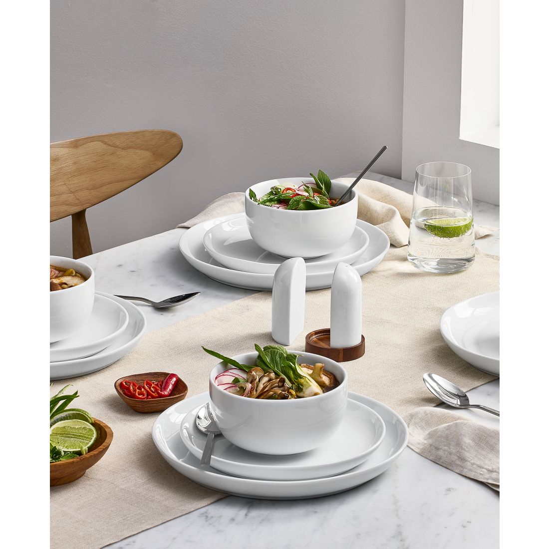 The Cellar James 12 Pc. Low Coupe Dinnerware Set, Exclusively at Macy's