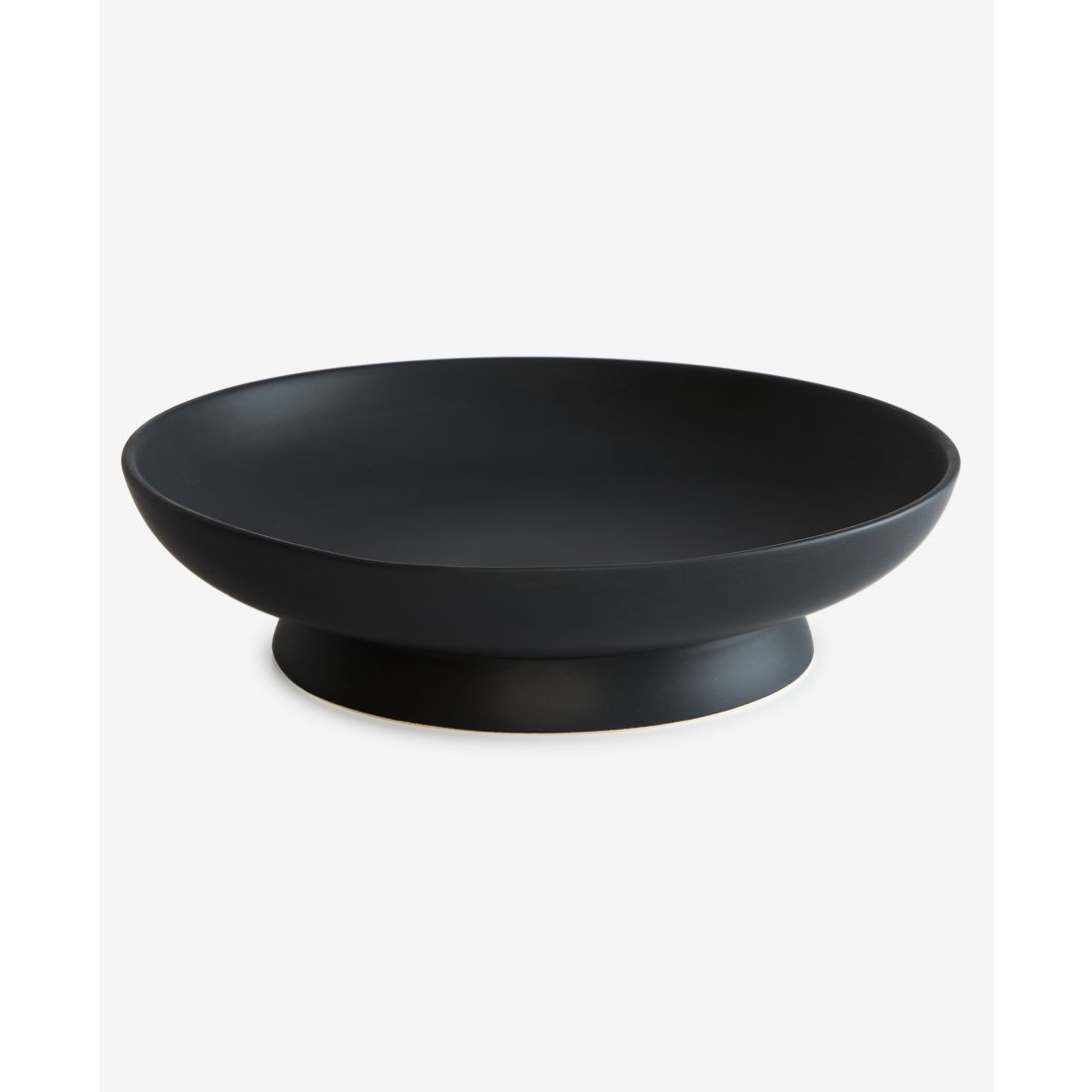 The Cellar Matte Black Low Bowl, Exclusively at Macy's