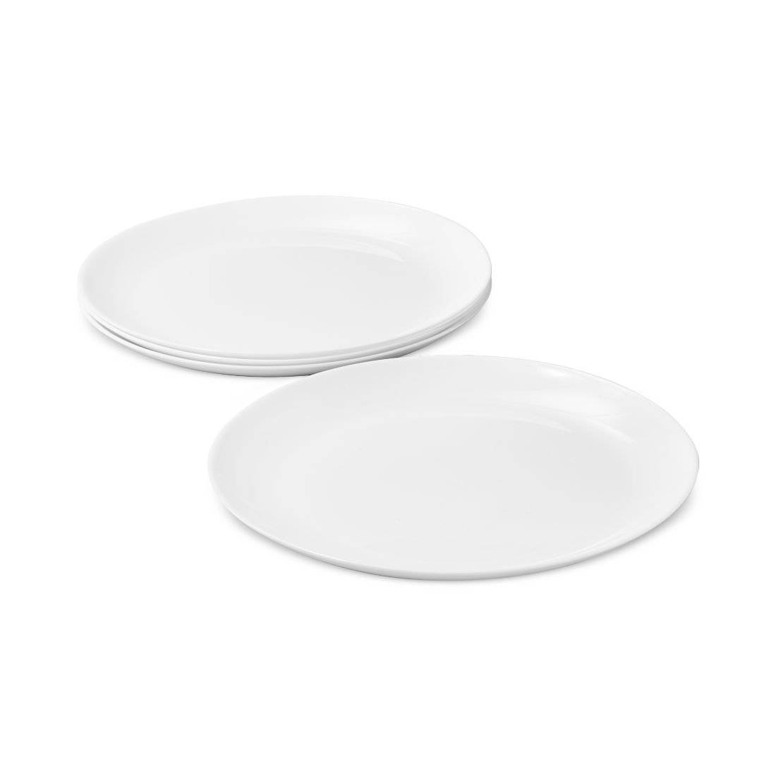 Arch Studio Opal Glass Coupe Dinner Plates, Set of 4, Exclusively at Macy's