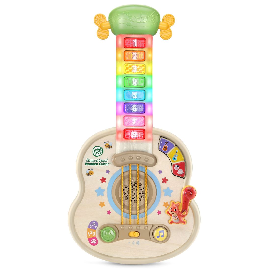 Vtech Count Strum Wooden Guitar