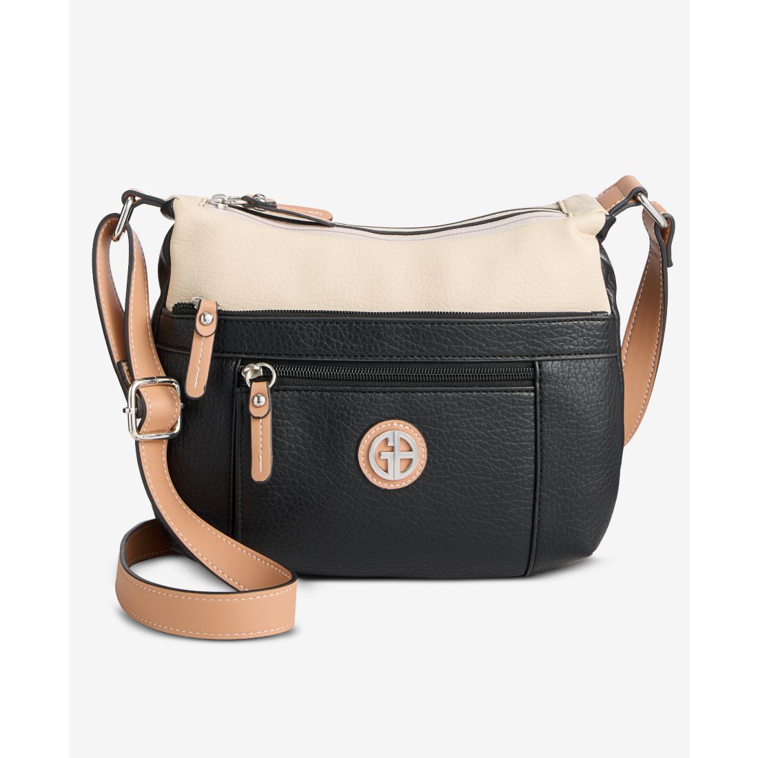 Giani Bernini Colorblock Pebble Hobo, Exclusively at Macy's
