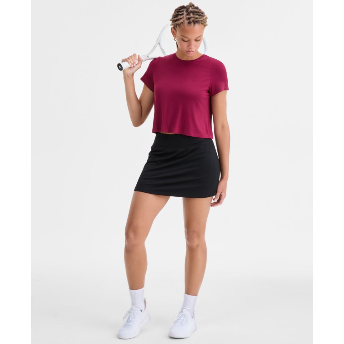 Id Ideology Women's Soft Flex Performance Skort, Exclusively at Macy's