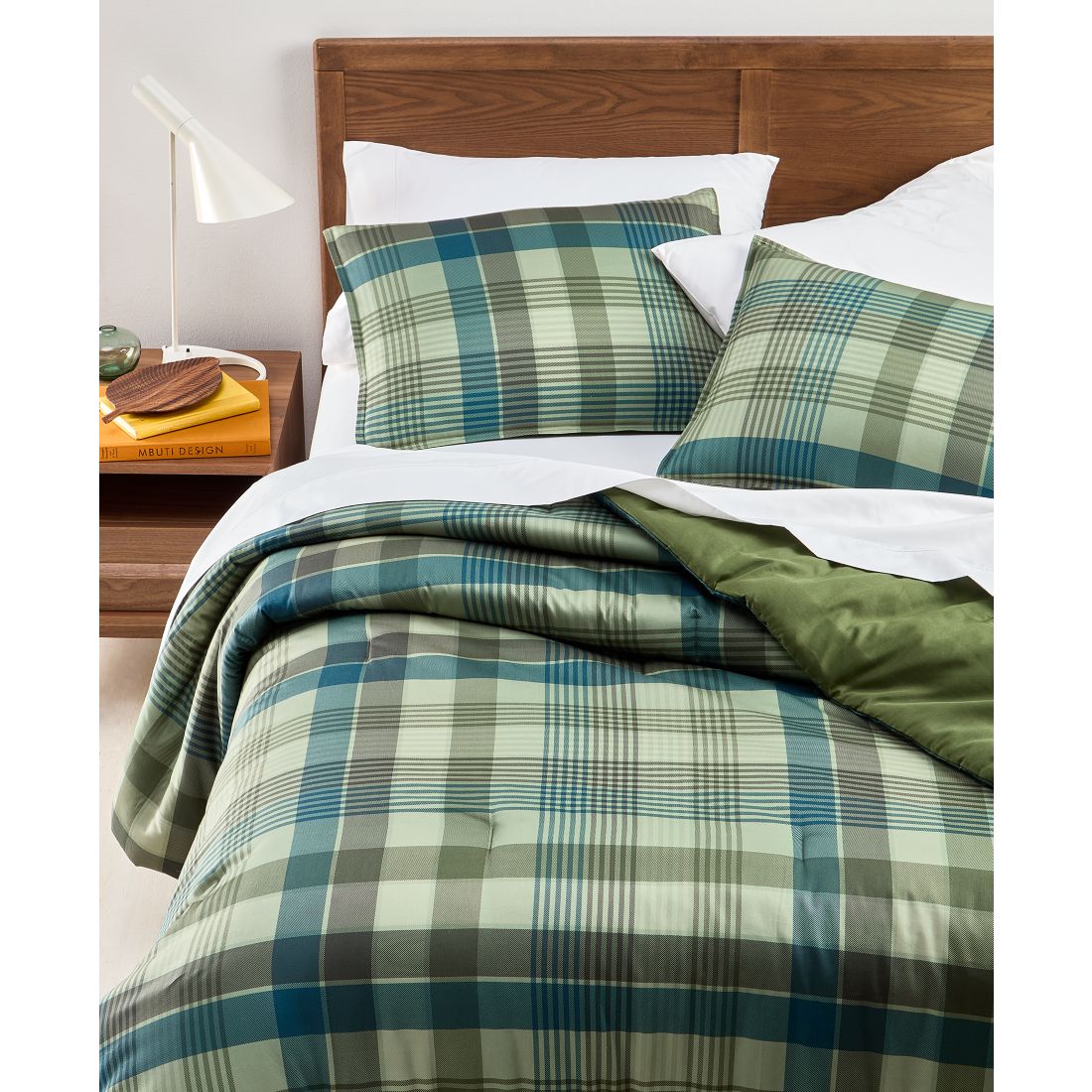 Arch Studio Modern Tartan 3-Pc. Comforter Set, Twin, Exclusively for Macy's