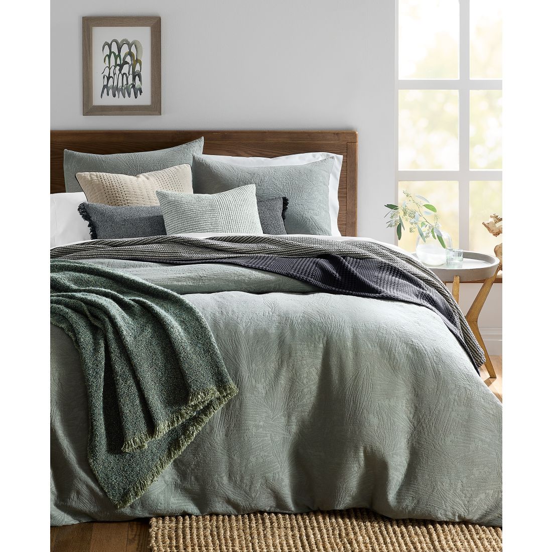 Oake Verdant Mirage 3-Pc. Comforter Set, Full/Queen, Exclusively for Macy's