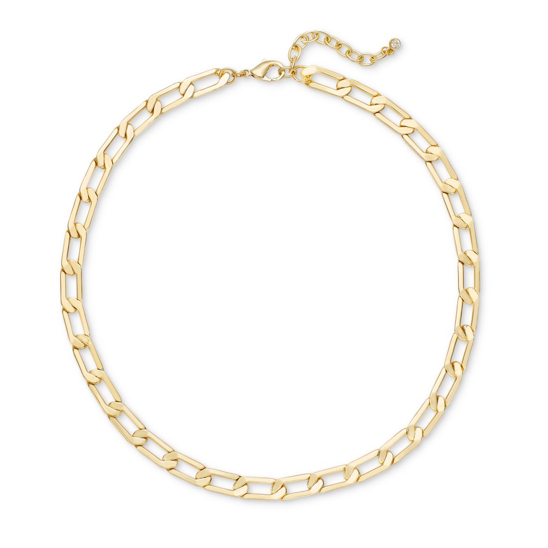 On 34th Chain Link Necklace, 17" + 2" extender, Created for Macy's