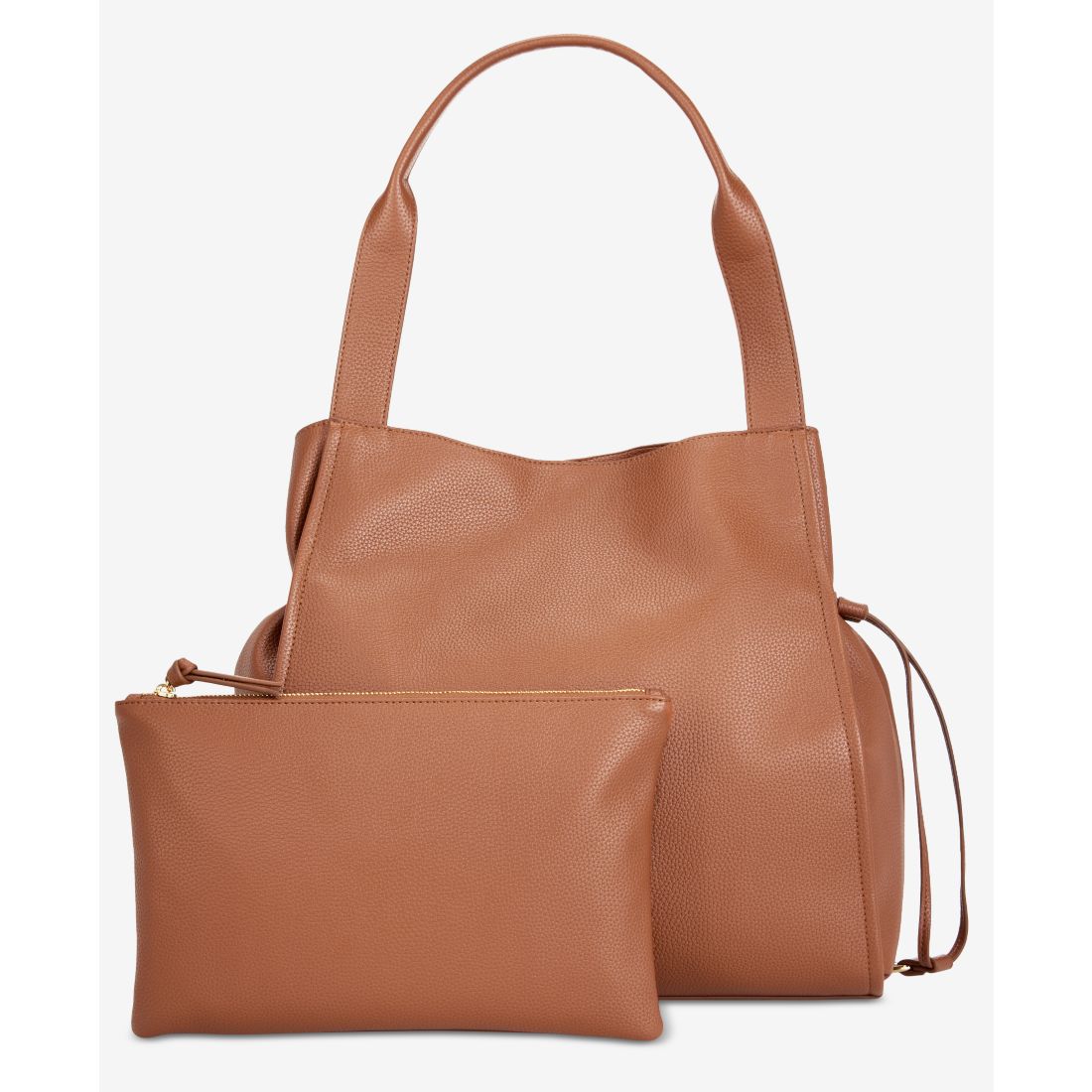 On 34th Jyyll Large Solid Tote with Removable Pouch, Exclusively at Macy's