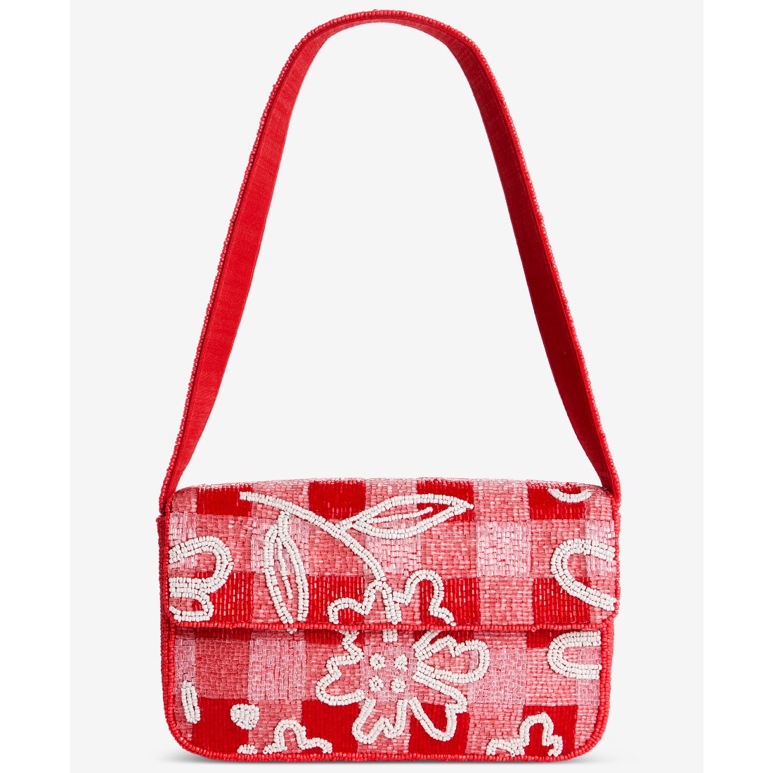 On 34th Hand Beaded Shoulder Bag, Exclusively at Macy's