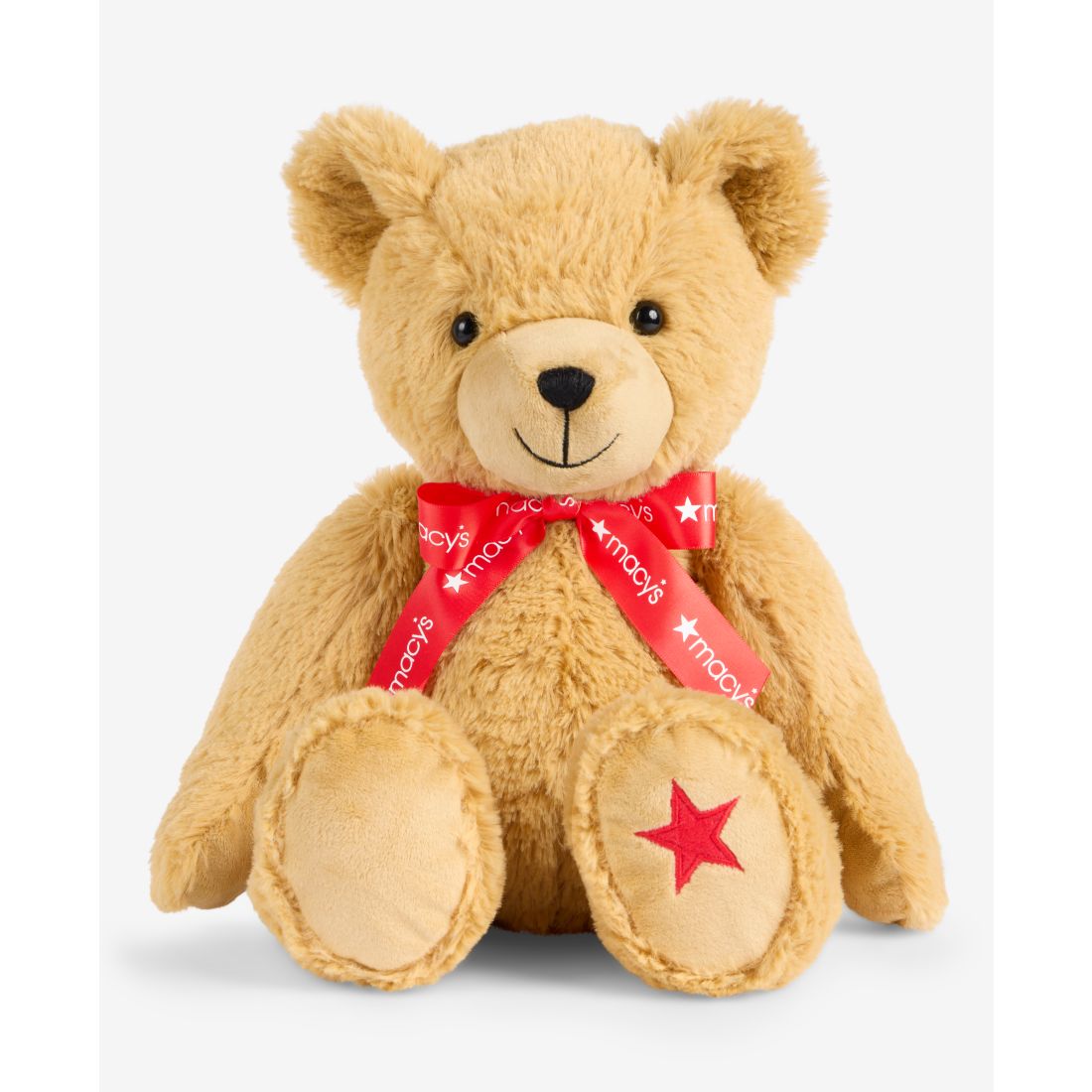 Macy's 11" Macy's Sitting Plush Bear, Macy's Exclusive