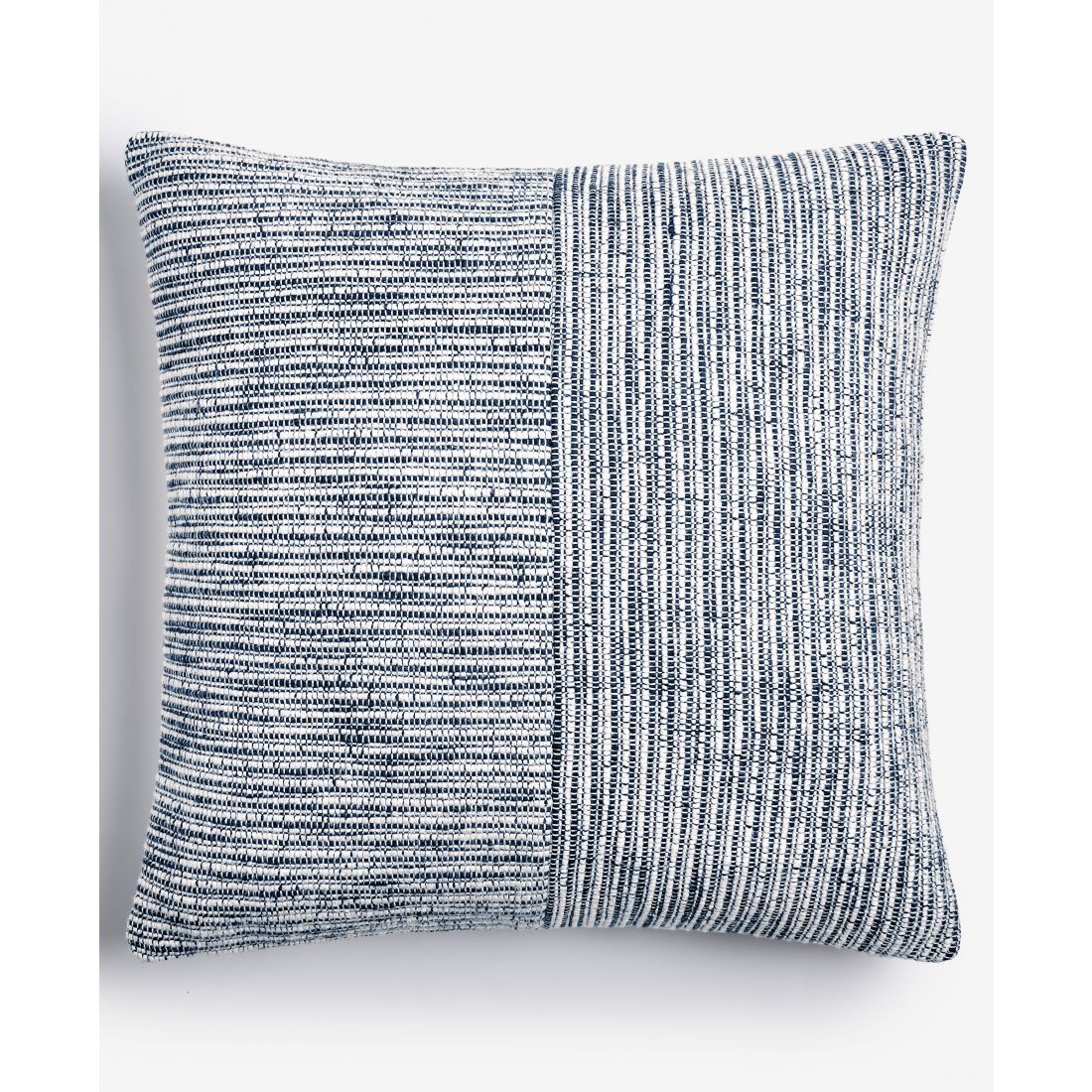 Oake Striped Patch Decorative Pillow, 18" x 18", Exclusively for Macy's