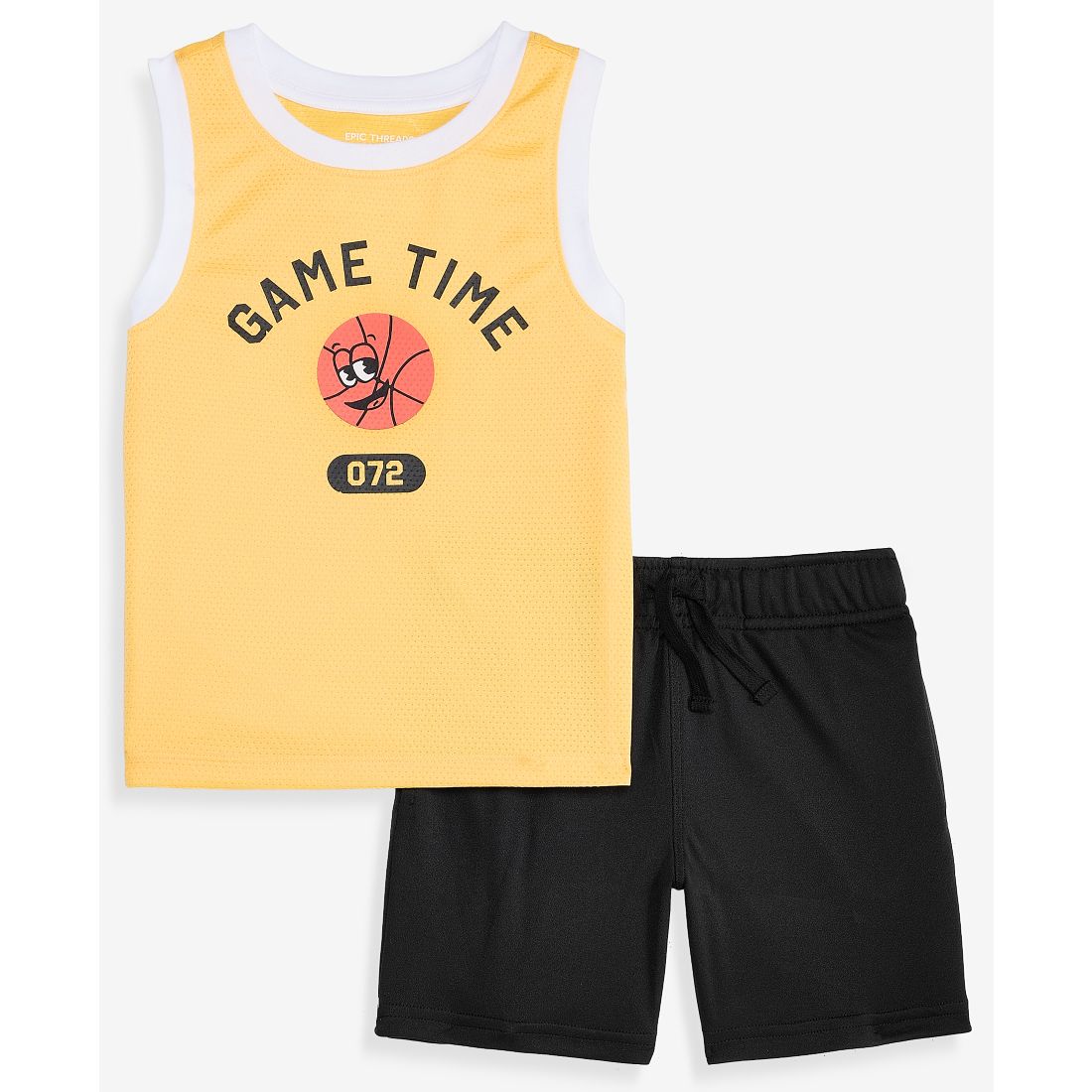 Epic Threads Toddler Boys 2-Piece Mesh Basketball Set, Macy's Exclusive