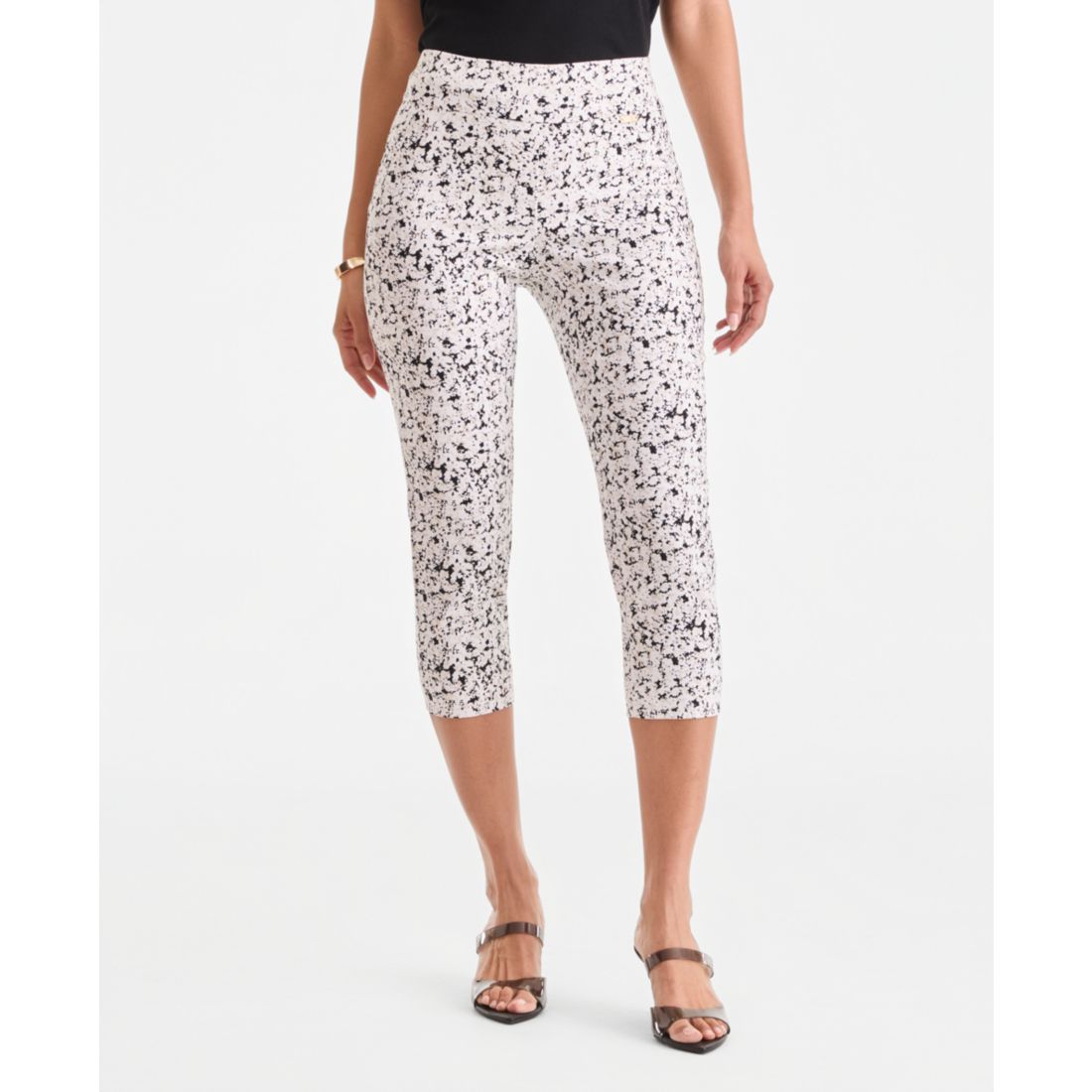 I.n.c. International Concepts Women's Printed Pull-On Capri Pants, Macy's Exclusive