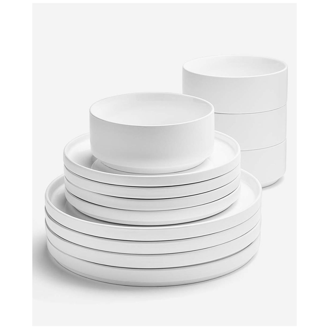 The Cellar Morgan Stackable 12-Pc. Dinnerware Set, Service For 4
