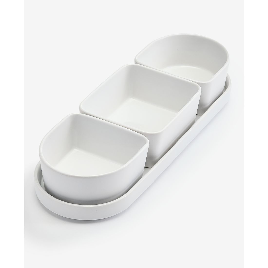 The Cellar Morgan Matte Ceramic 4-Pc. Section Server, Macy's Exclusive