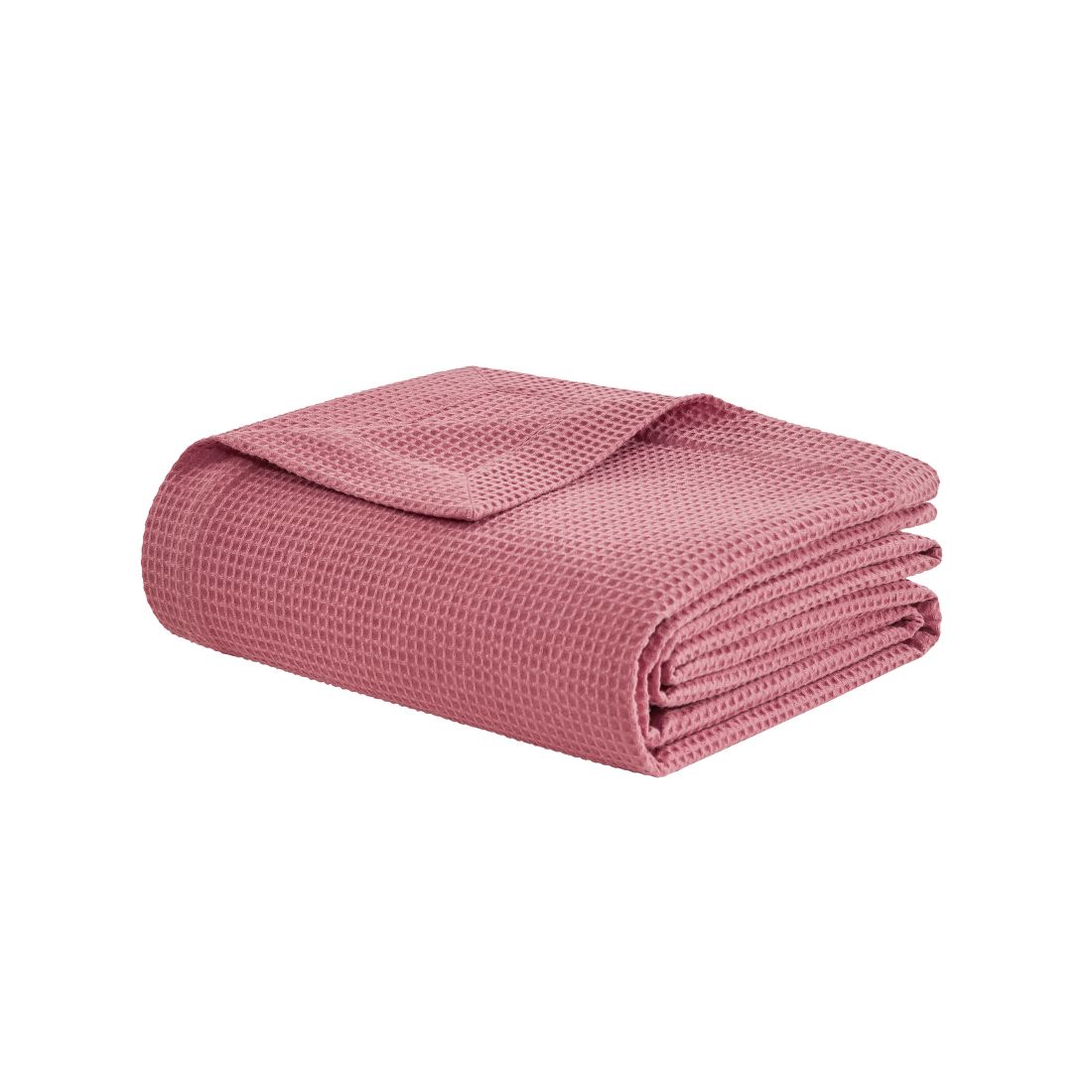 Arch Studio Waffle Cotton Blanket, King, Exclusively at Macy's