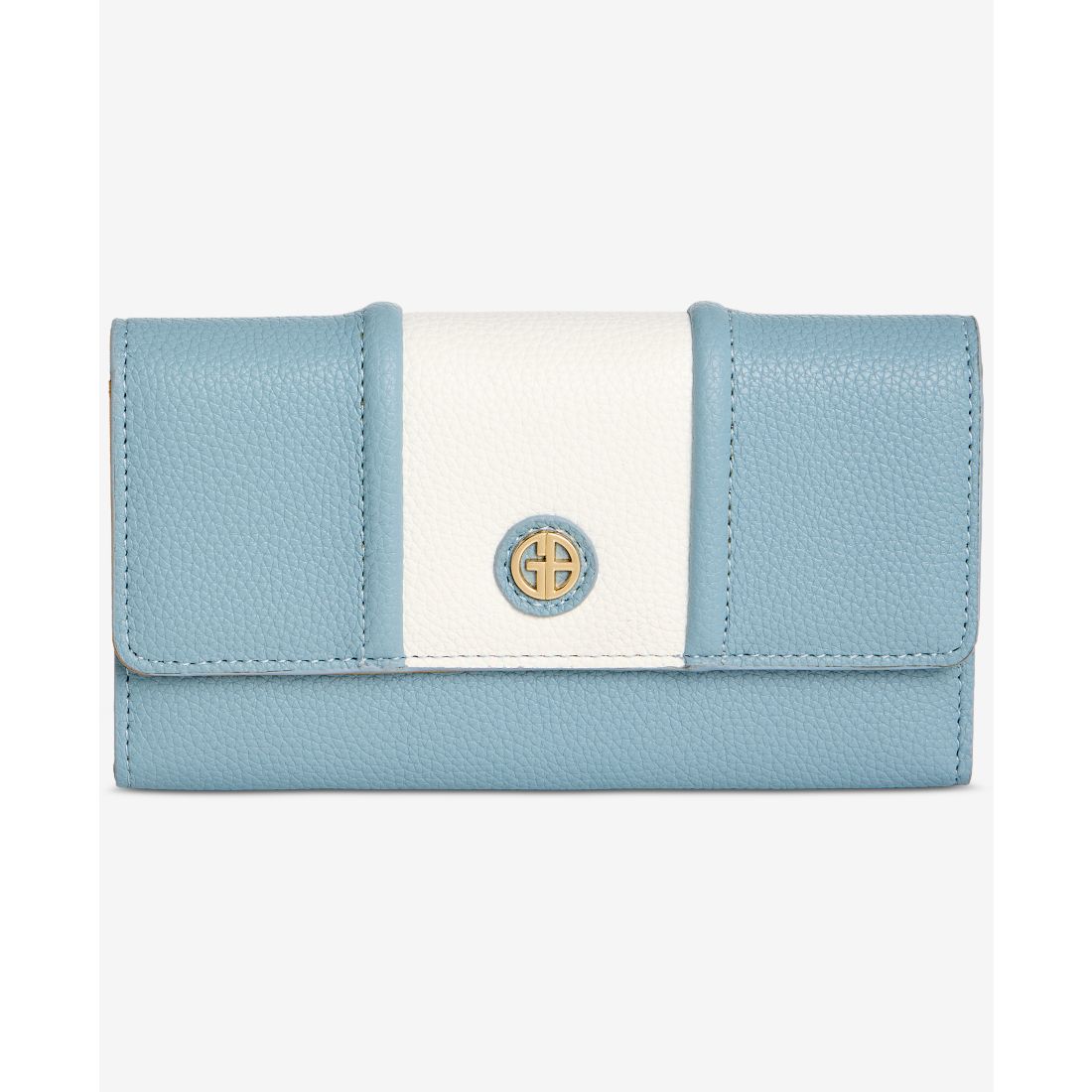 Giani Bernini Pebble Leather Receipt Wallet, Exclusively at Macy's