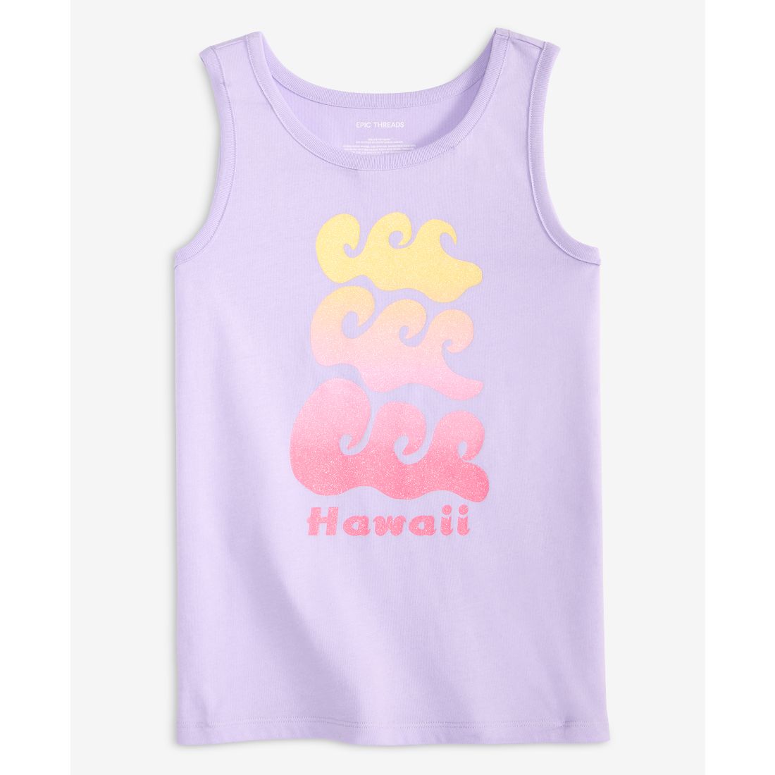 Epic Threads Girls' 5-20 Hawaii Wave Tank Top, Macy's Exclusive