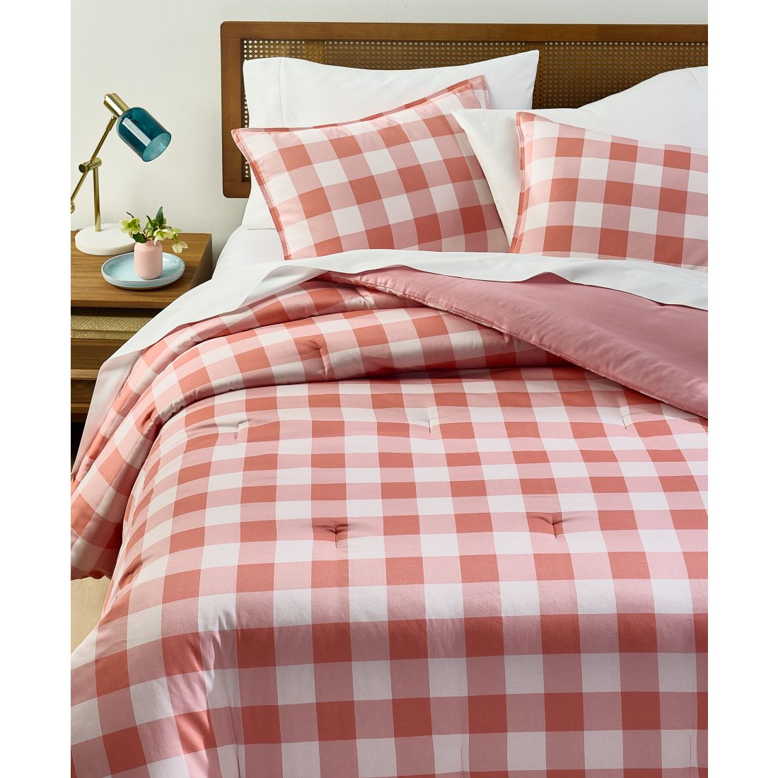 Arch Studio Arch Studios Gingham 2-Pc. Comforter Set, Twin, Macy's Exclusive