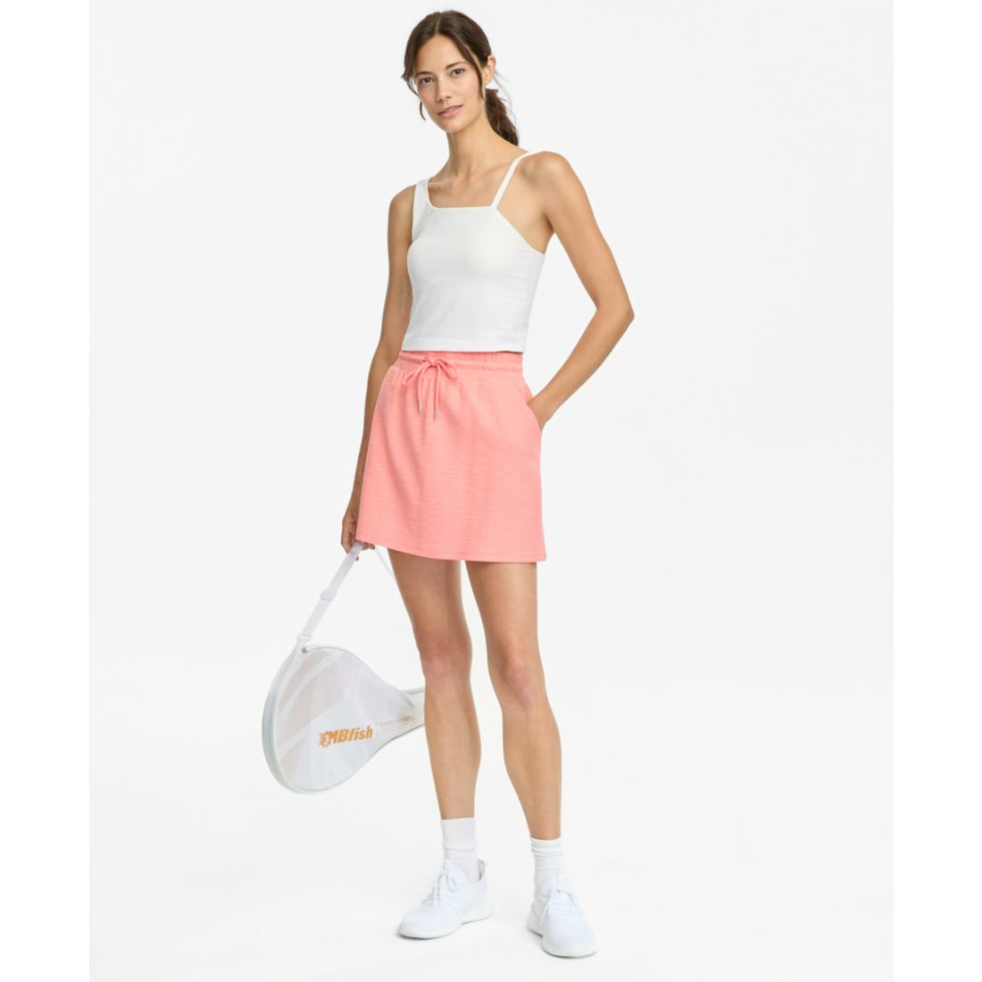 Id Ideology Women's Textured Drawstring Skirt, Macy's Exclusive