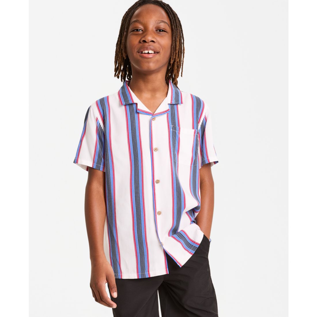 Macy's Epic Threads Boys' Striped Shirt, Macy's Exclusive