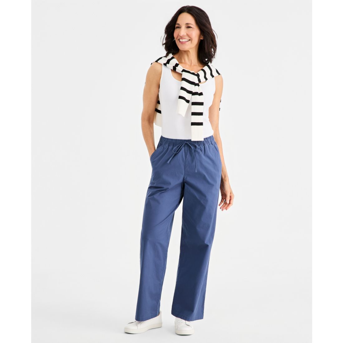 Style & Co Women's Wide-Leg Pull-On Pants, Macy's Exclusive