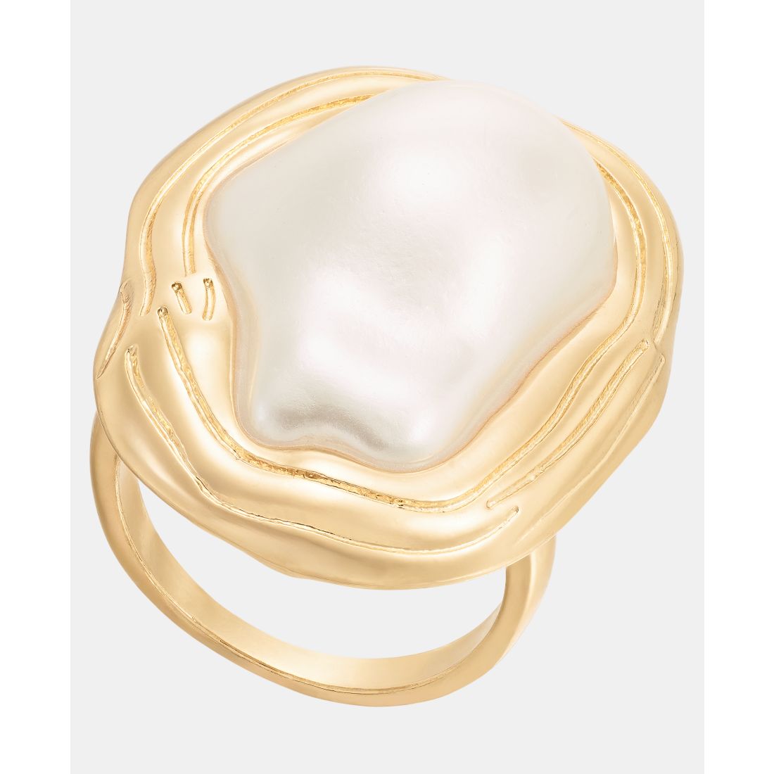 I.n.c. International Concepts Imitation Pearl Statement Ring, Macy's Exclusive
