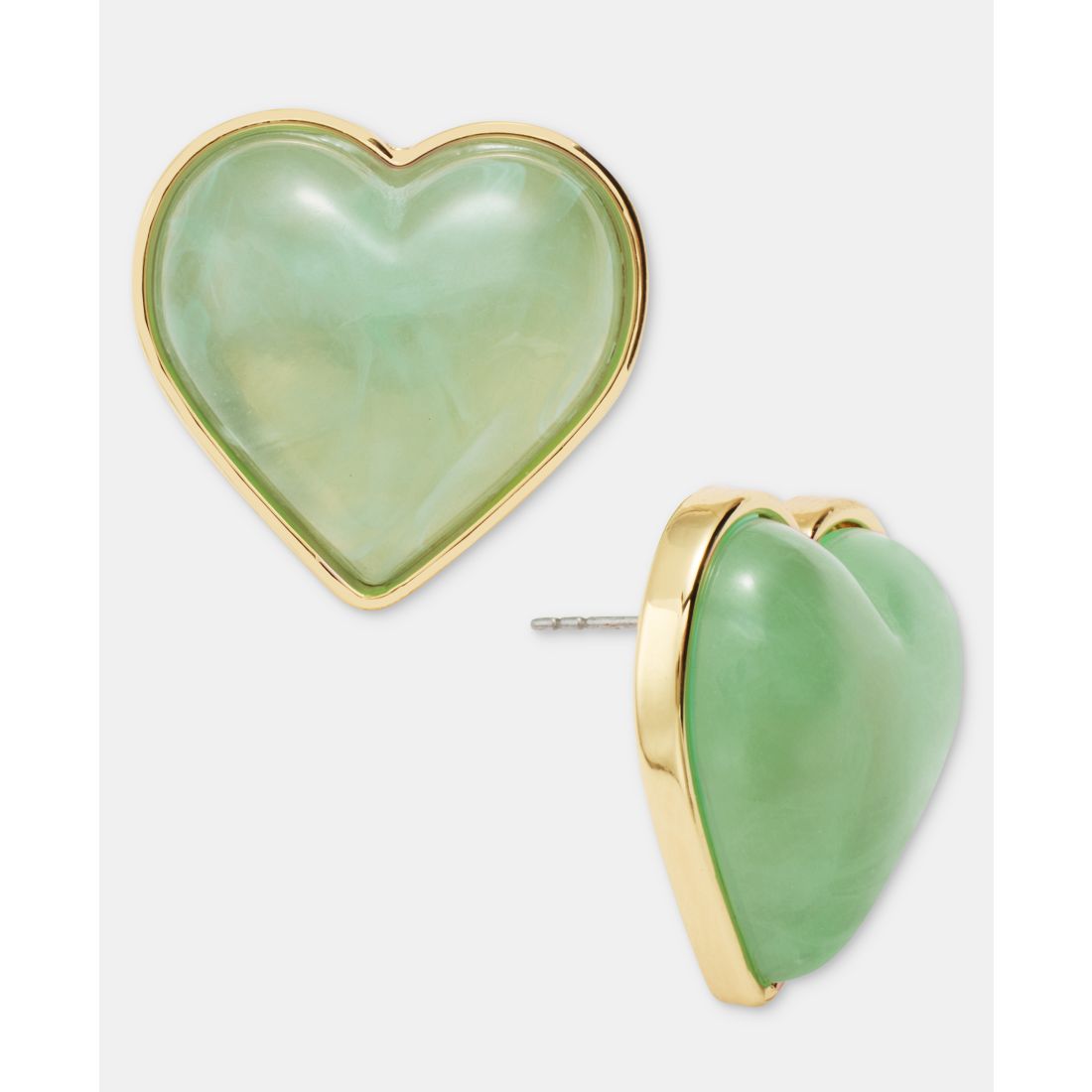 On 34th Heart Button Earrings, Macy's Exclusive