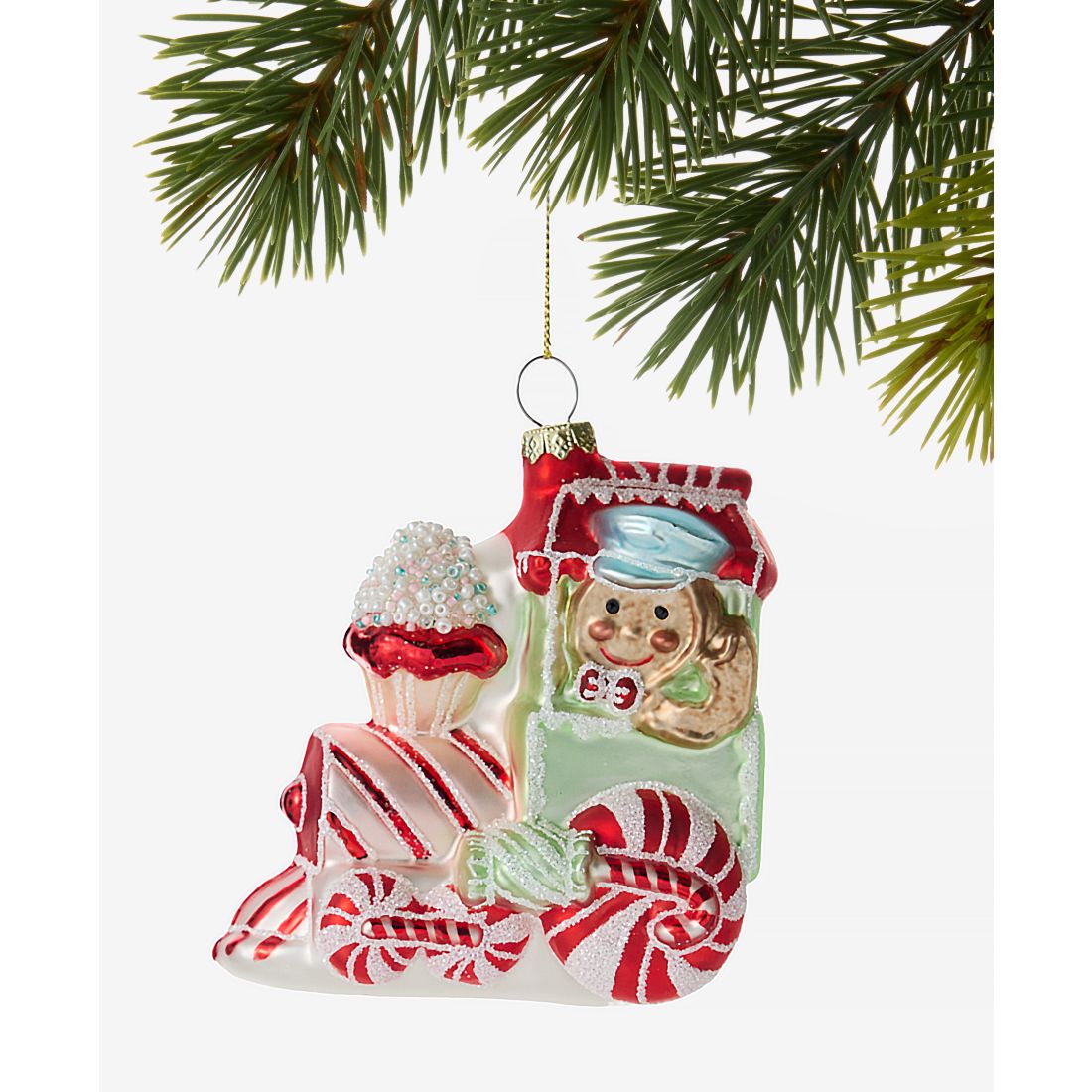 Holiday Lane Nutcracker Sweets Train Ornament, Macy's Exclusive