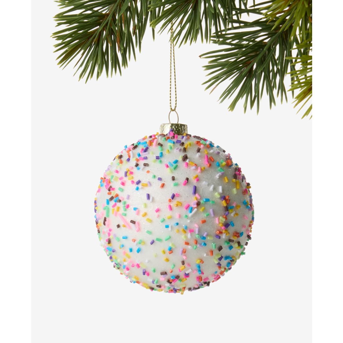 Holiday Lane Nutcracker Sweets Plastic Sugar Ball Ornament, Macy's Exclusive