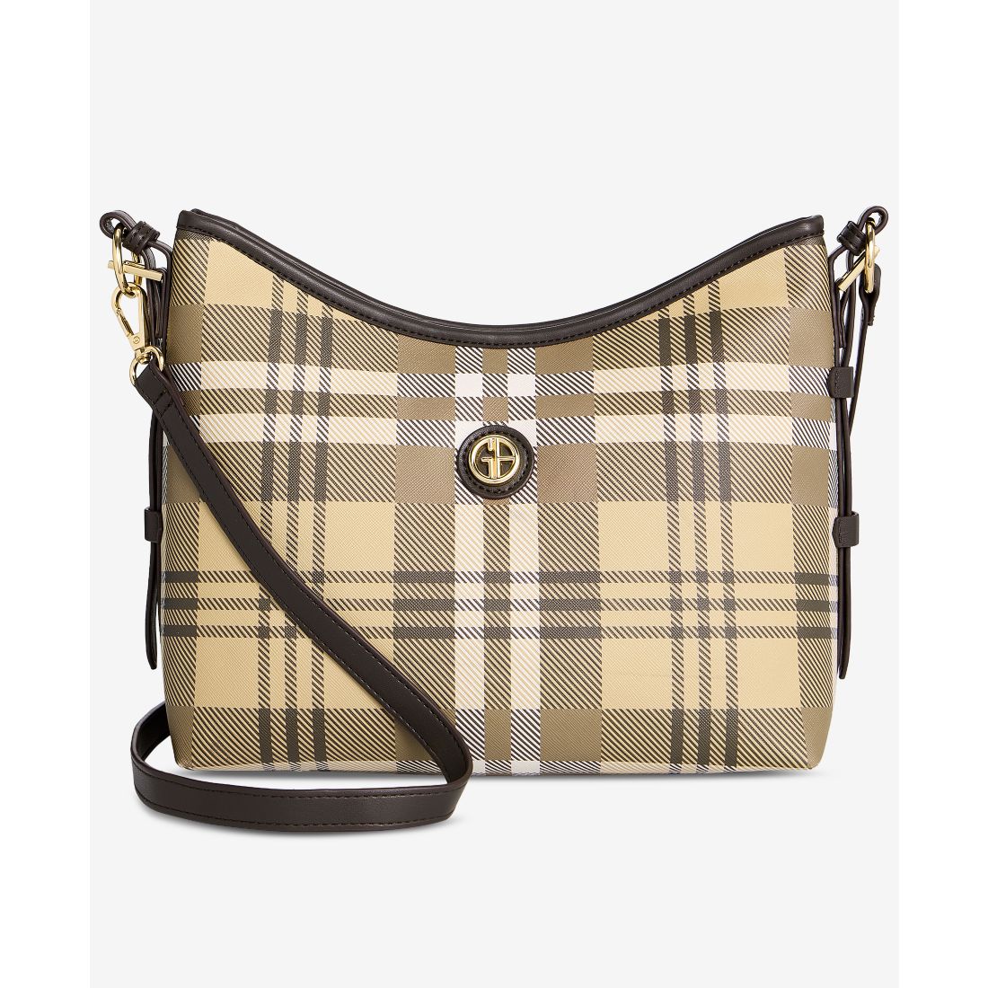 Giani Bernini Pebble Soft Medium Shoulder Bag, Exclusively at Macy's