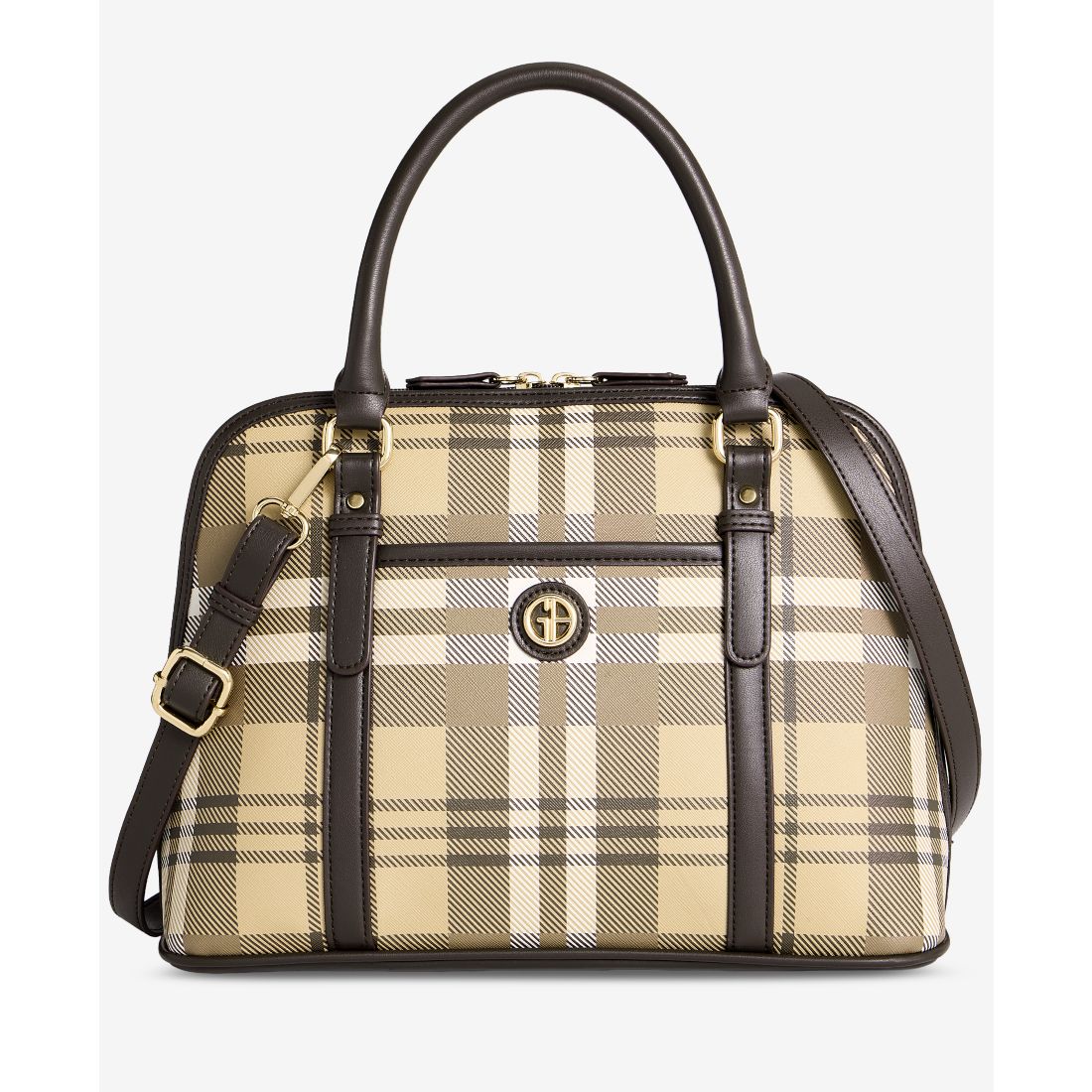 Giani Bernini Medium Quilted Dome Satchel, Exclusively at Macy's