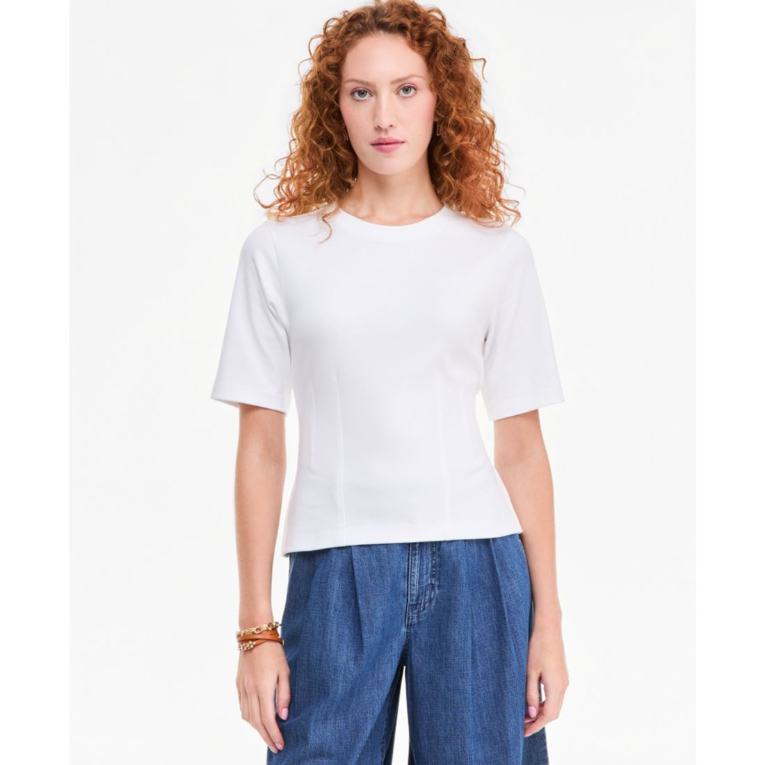 On 34th Women's Tie-Back Interlock T-Shirt, Macy's Exclusive