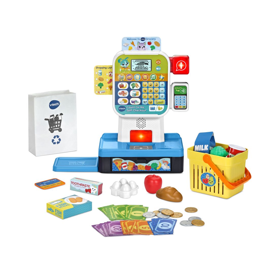 Vtech Count On Me Self-Checkout Pretend Play Set, Ages 3+