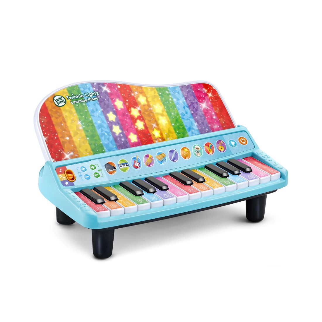 Leapfrog Twinkle Lights Learning Piano with 10 Instrument & Sound Options, Ages 2+